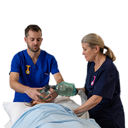 two nurses working together