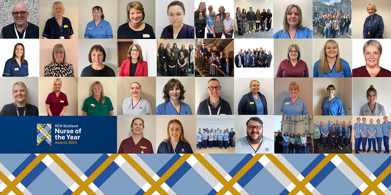 RCN Scotland Nurse of the Year Awards 2024 - FInalists