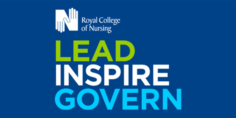 RCN logo Lead, Inspire, Govern