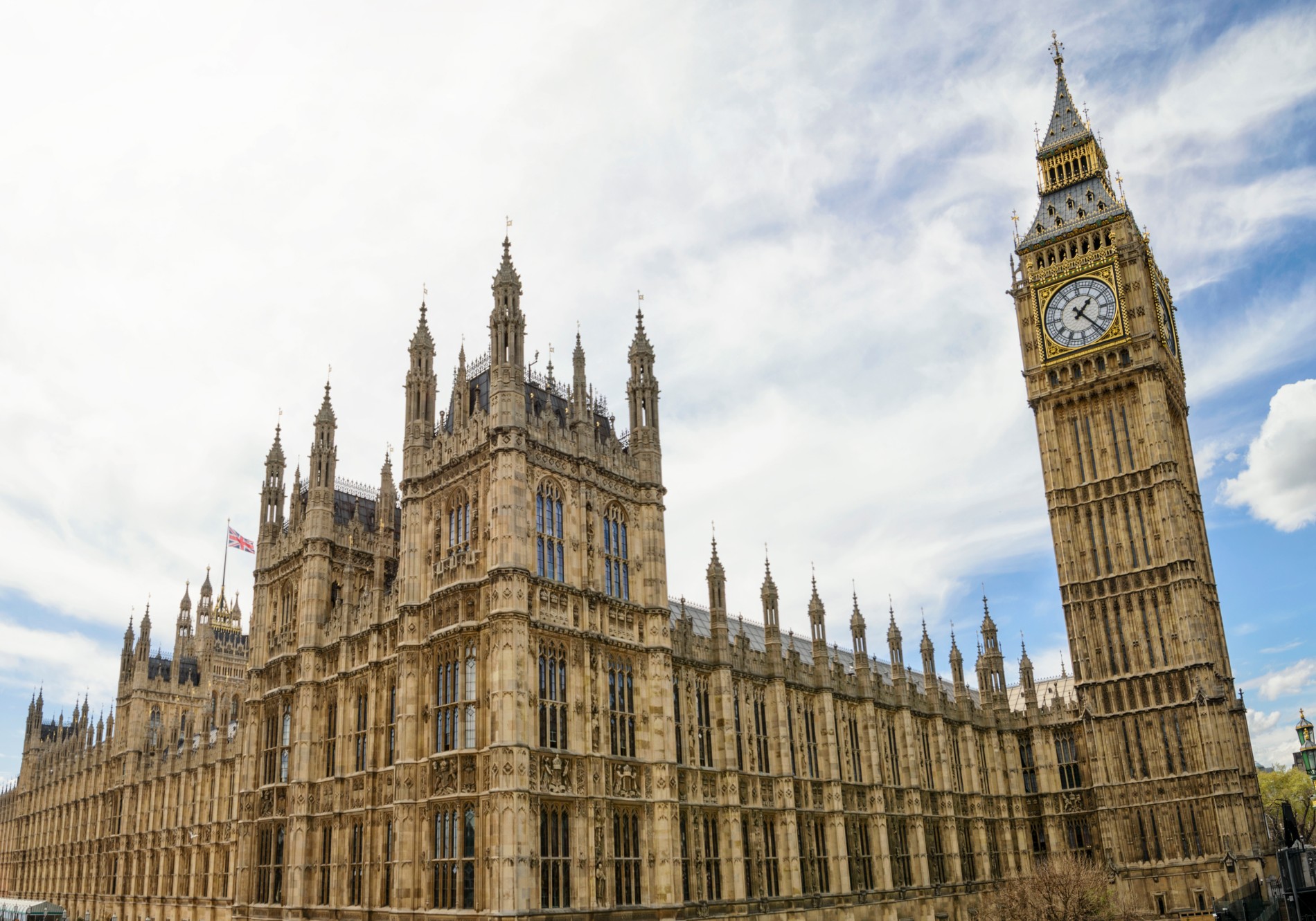 Houses of Parliament in Westminster
