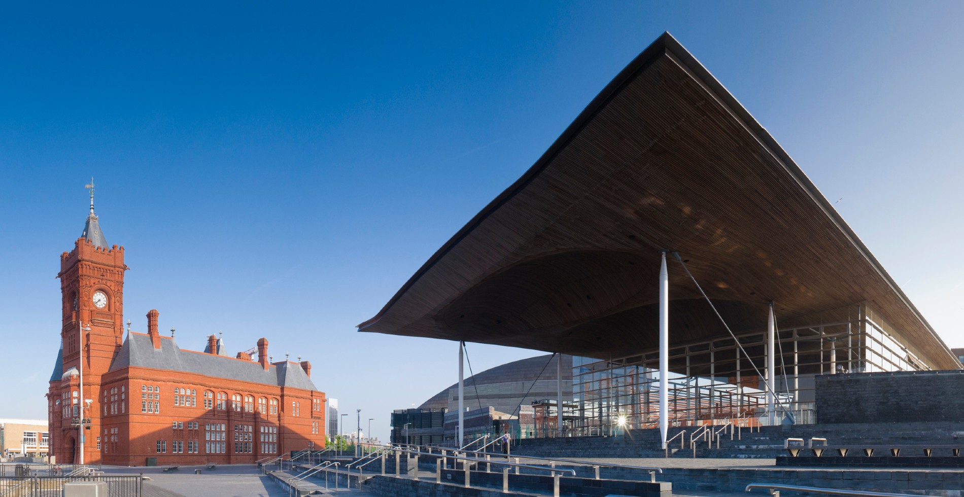 Senedd Cymru - Welsh National Assembly building