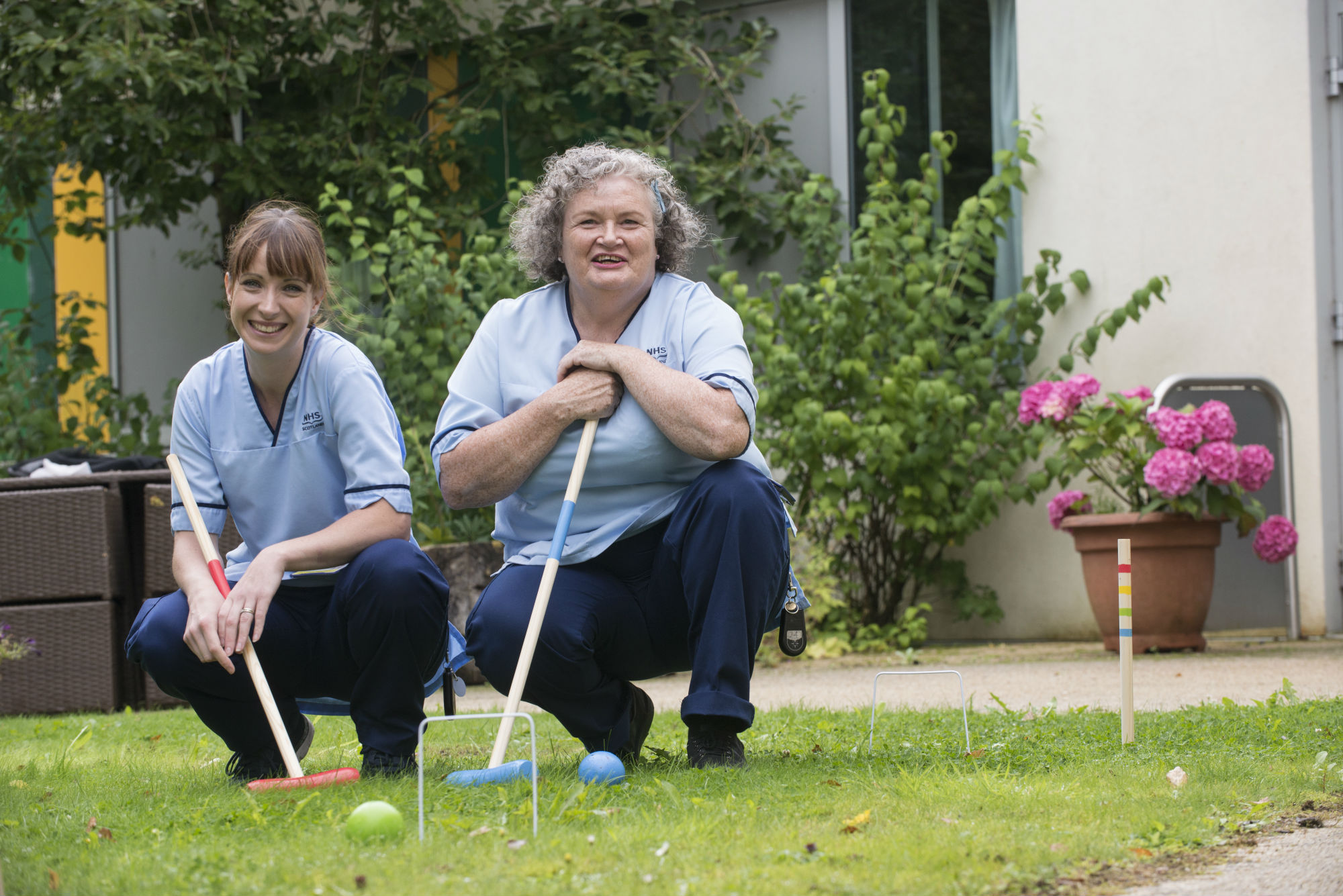 Belinda and Erica HCAs in Midpark Hospital