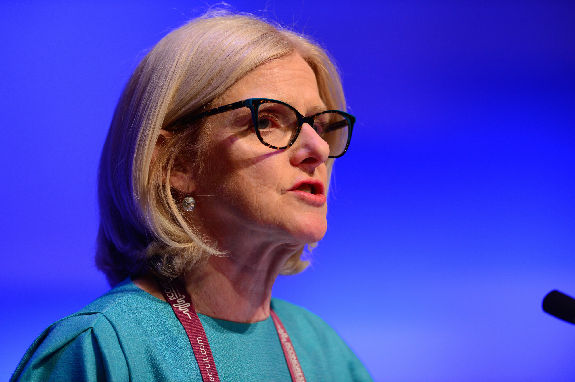 Janet Davies speaking at Congress 2018