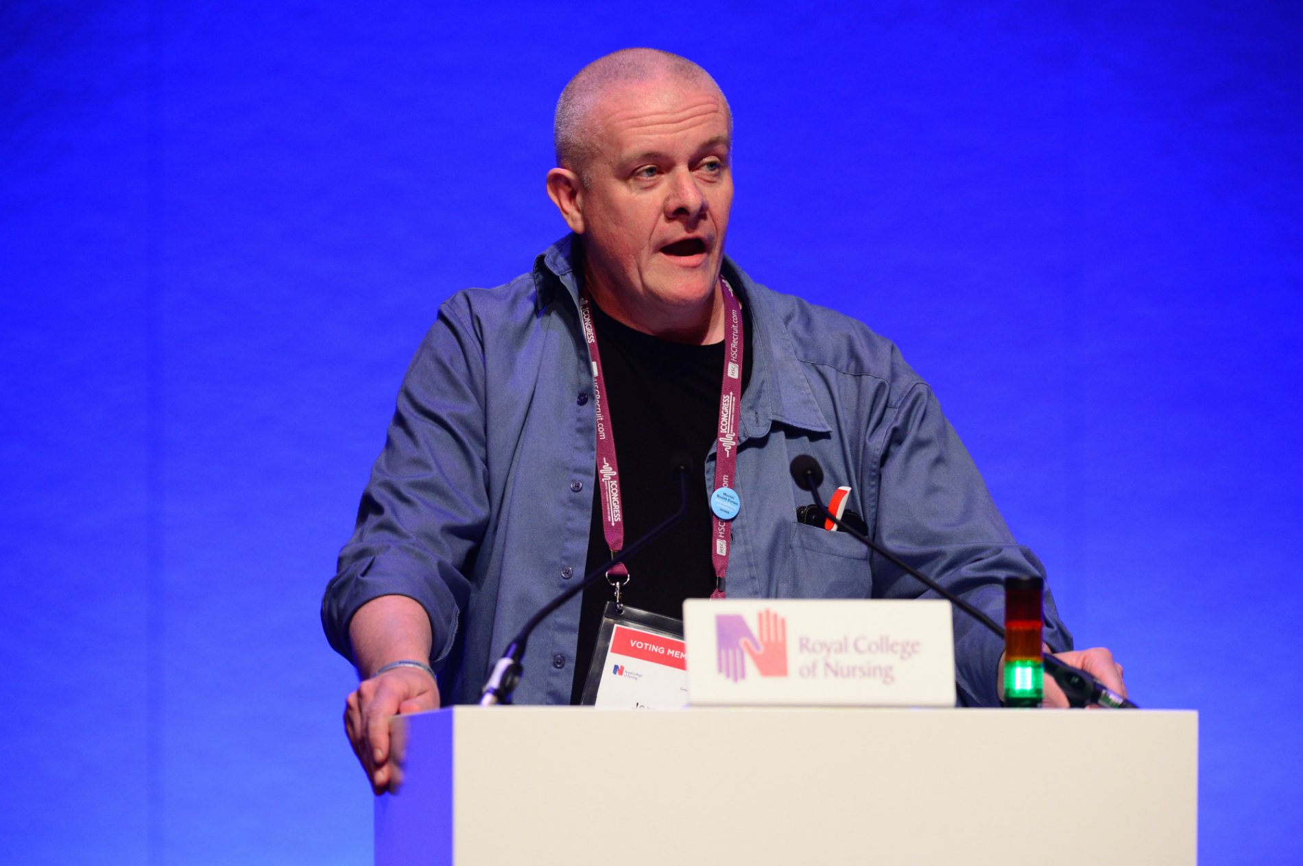 Jeremy Davies RCN Congress debate