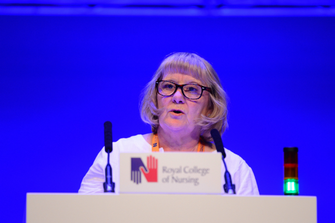 Maggy Heaton at RCN Congress