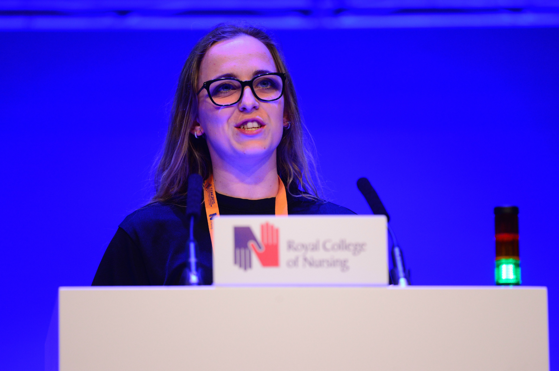 Savannah Crowder at RCN Congress