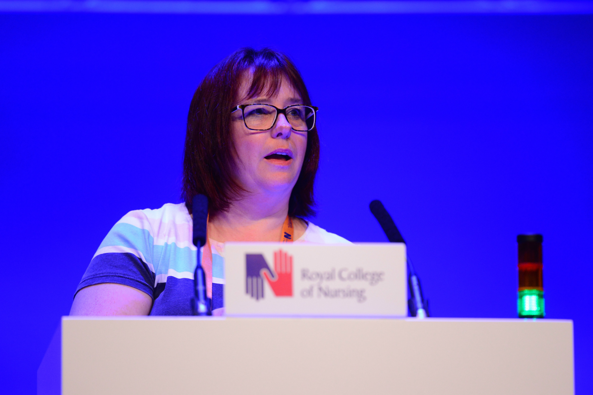 Vicky Keir at RCN Congress