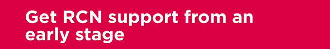Get RCN support from an early stage