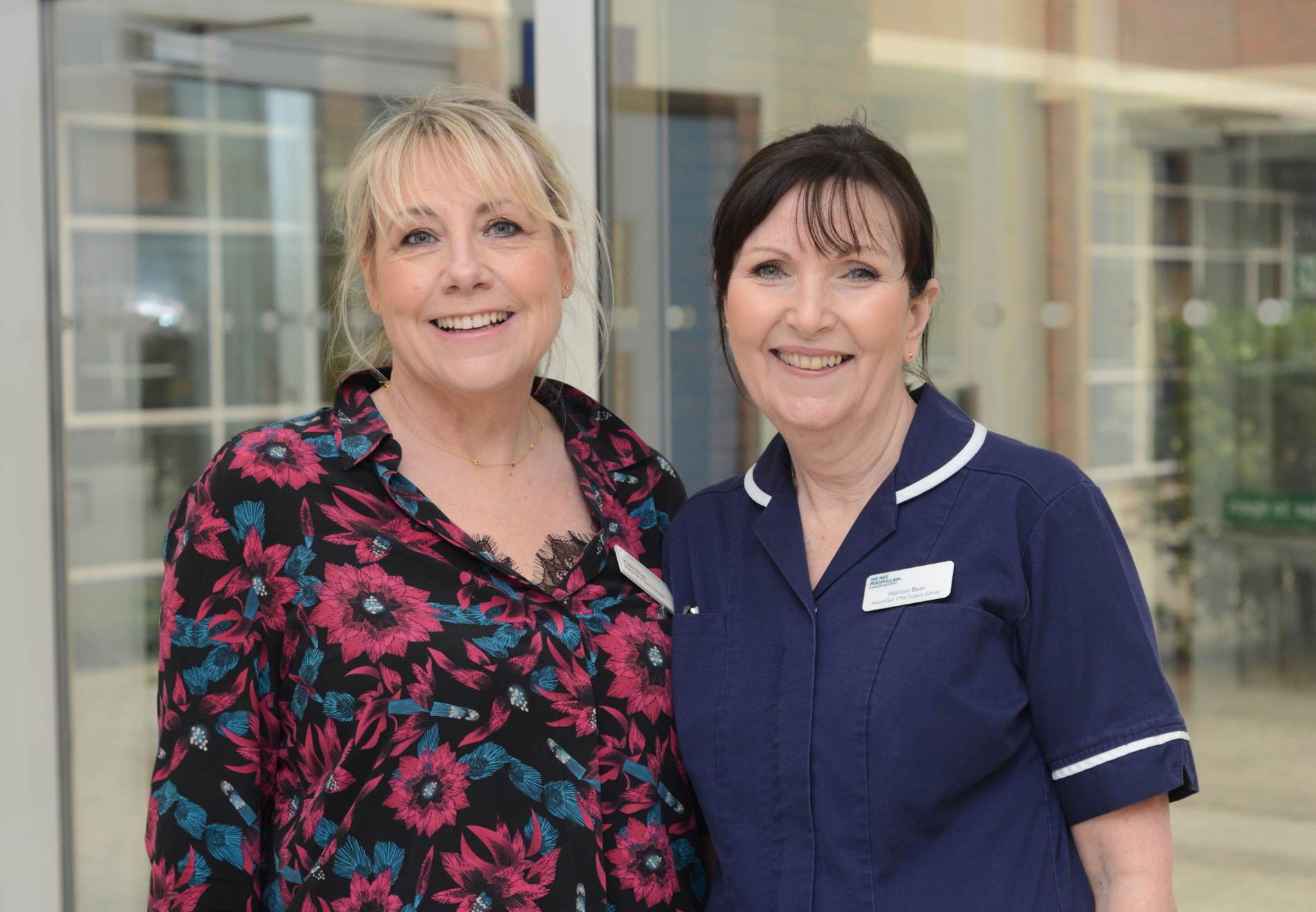RCN members Katie Bluer and Marion Beer