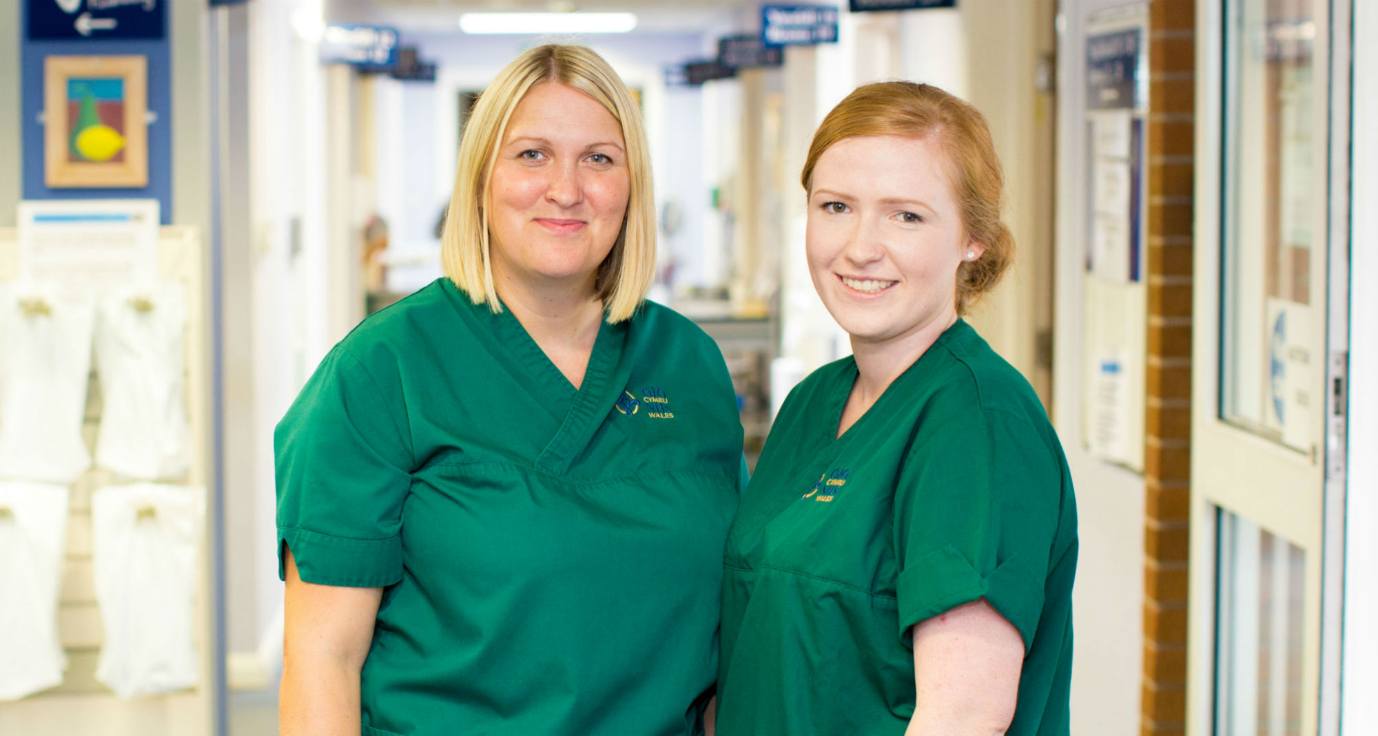 HCAs at Velindre Hospital