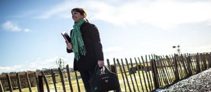 Community nurse at work