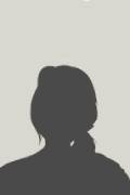 female silhouette Generic female silhouette, head and shoulders outline, dark grey figure on a light grey background, ponytail hairstyle tied back to one side behind the shoulders, 120x180
